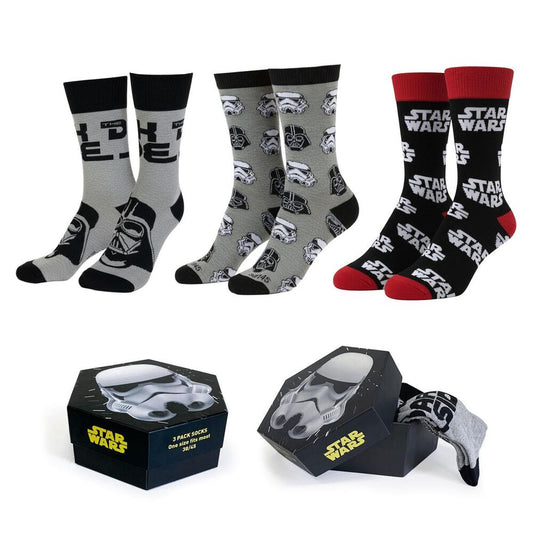 Set 3 pares Star Wars adulto