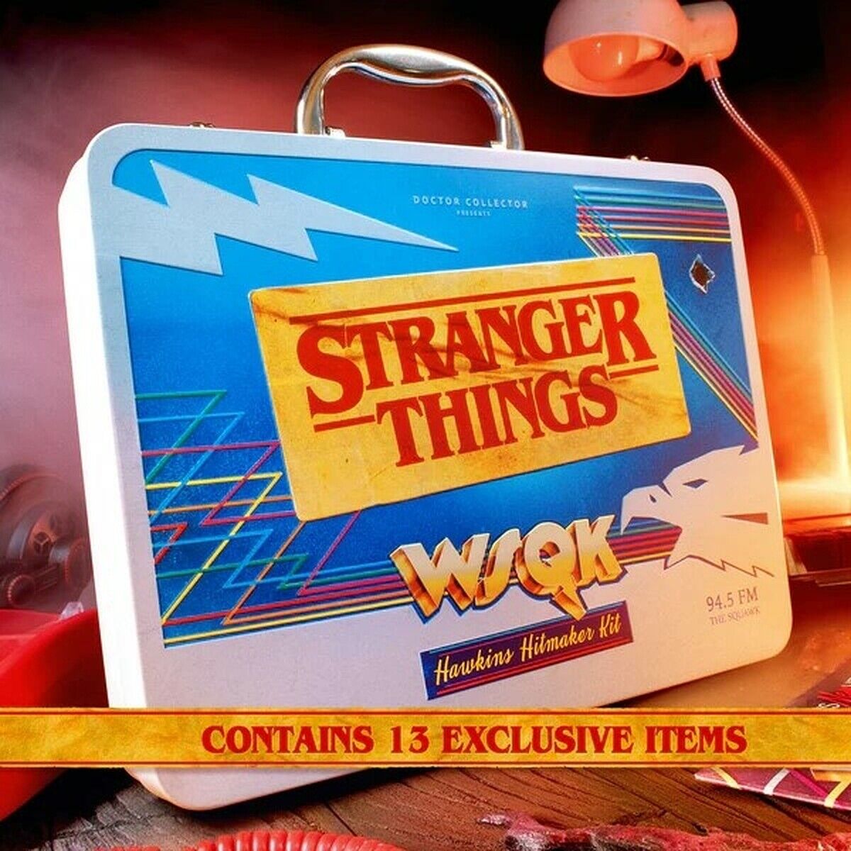 Caja metálica WSQK Hawkins Hitmaker Stranger Things