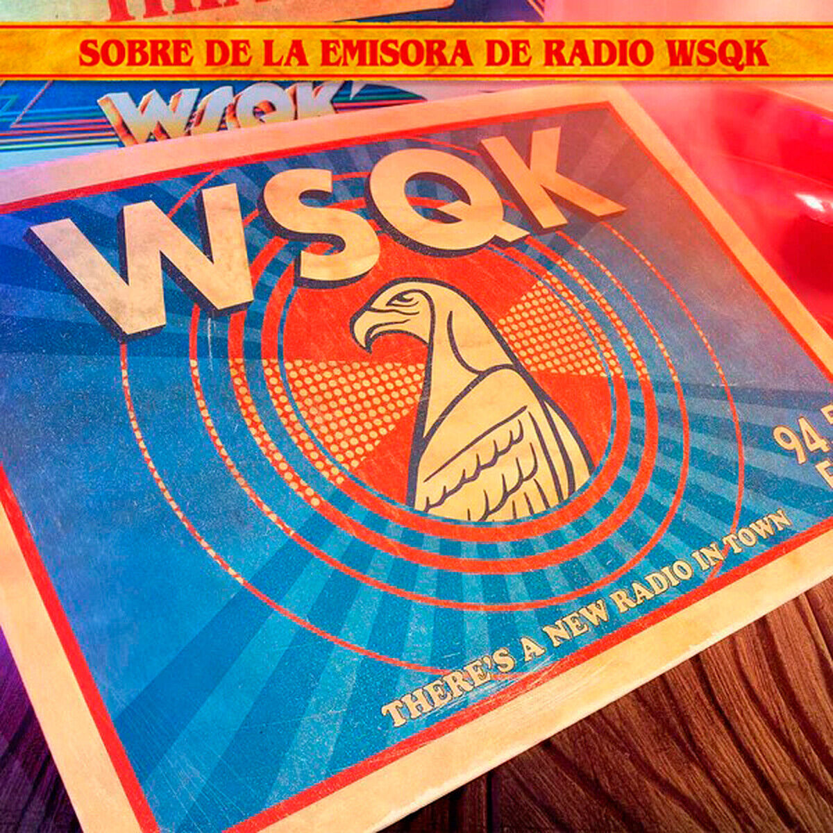 Caja metálica WSQK Hawkins Hitmaker Stranger Things