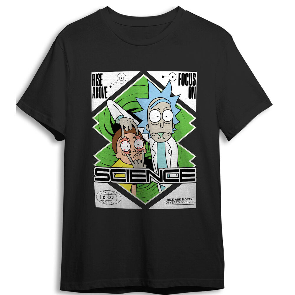 Camiseta Science Rick & Morty adulto Talla M