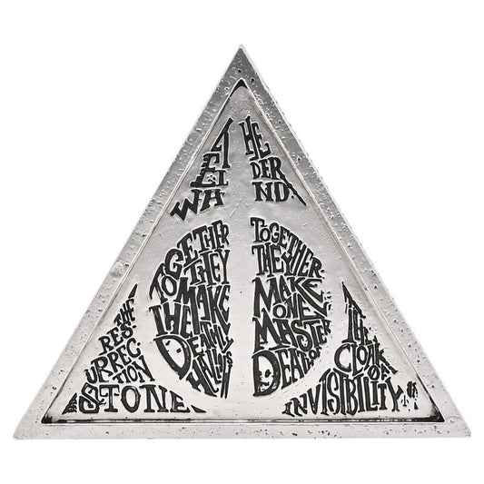 (PRE VENTA) Placa Reliquias de la Muerte Harry Potter