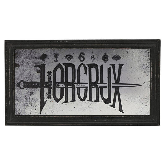 (PRE VENTA) Placa espejo Horrocrux Dark Arts Harry Potter