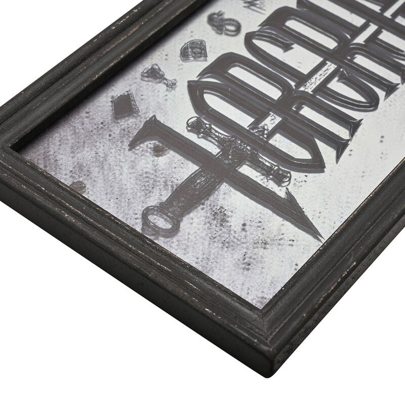 Placa espejo Horrocrux Dark Arts Harry Potter