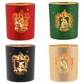 Set 4 portavelas Casas Hogwarts Harry Potter