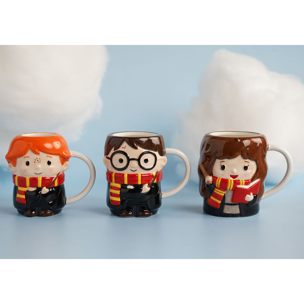 Taza 3D Hermione Harry Potter 350ml
