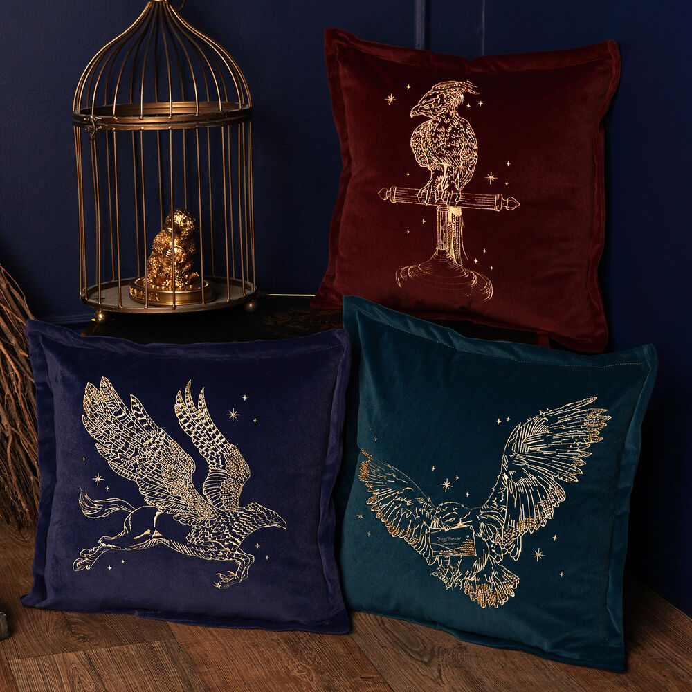 Cojin velvet Fawkes Harry Potter