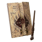 Set cuaderno A5 + mapa desplegable + bolígrafo mágico Harry Potter