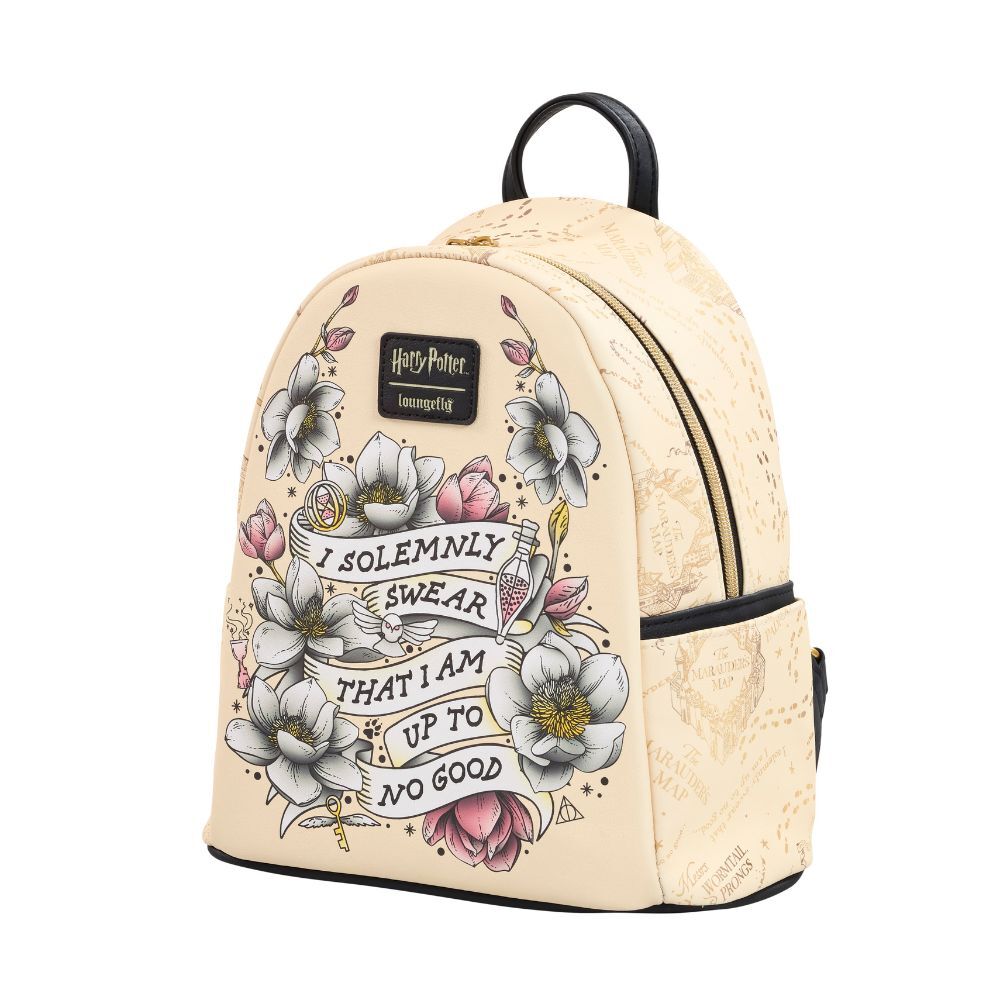 (PRE VENTA) Mochila Harry Potter Tattoo Art Loungefly 26cm