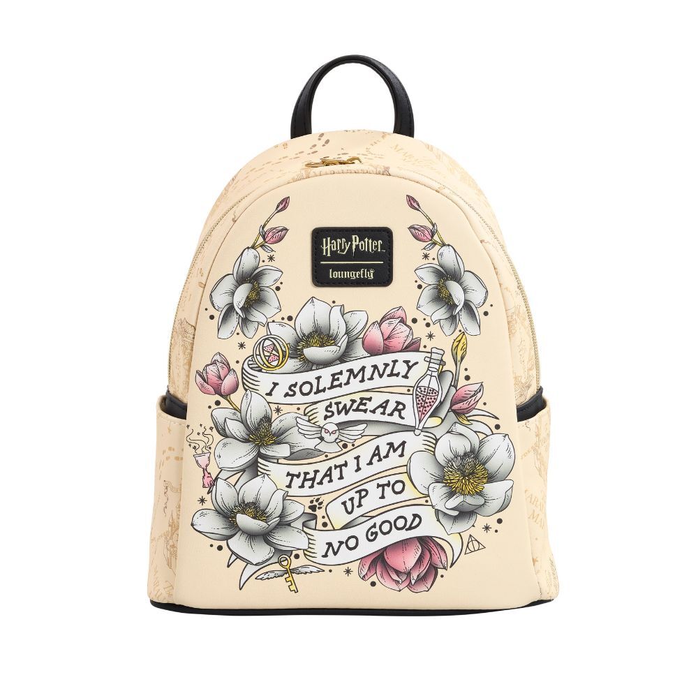 (PRE VENTA) Mochila Harry Potter Tattoo Art Loungefly 26cm