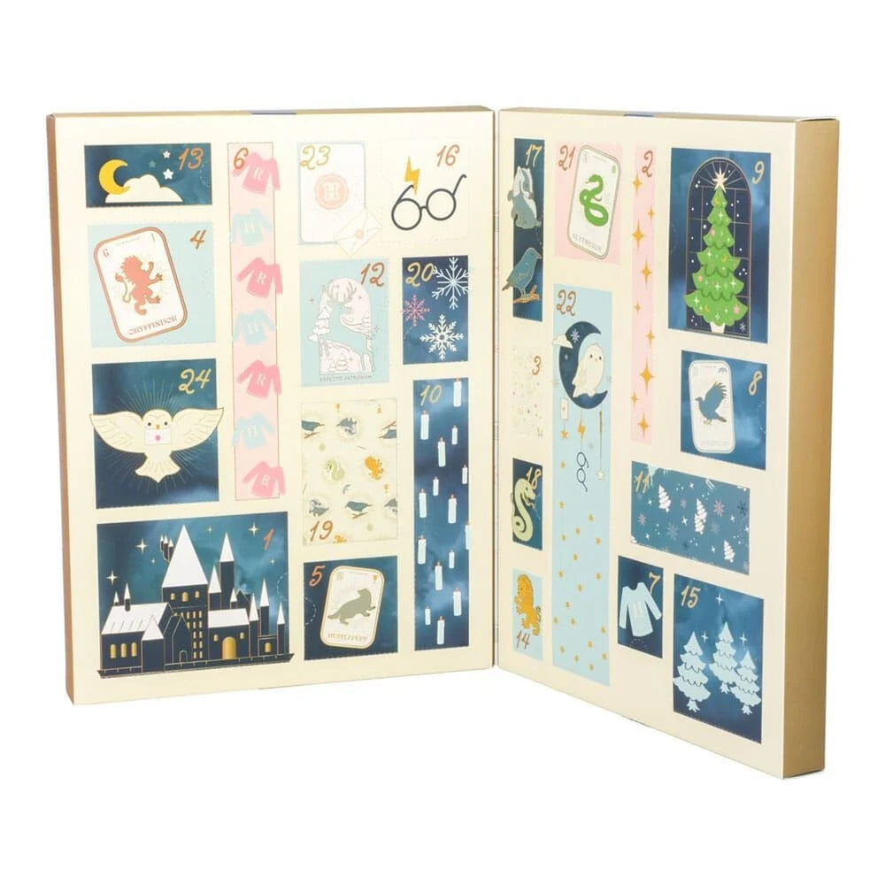 Calendario adviento papeleria Hogwarts Harry Potter